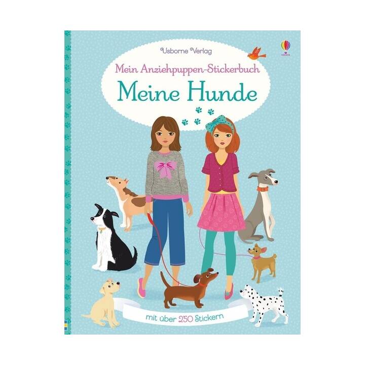 USBORNE PUBLISHING Libro degli adesivi (Cane)