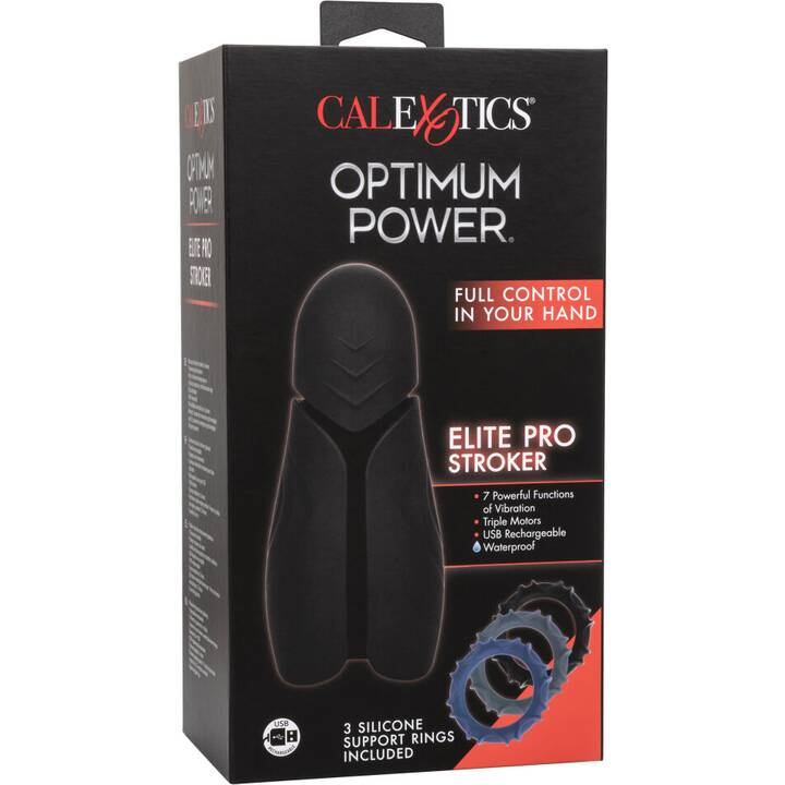 CALEXOTICS Optimum Power Elite Pro Masturbator (15.3 cm)