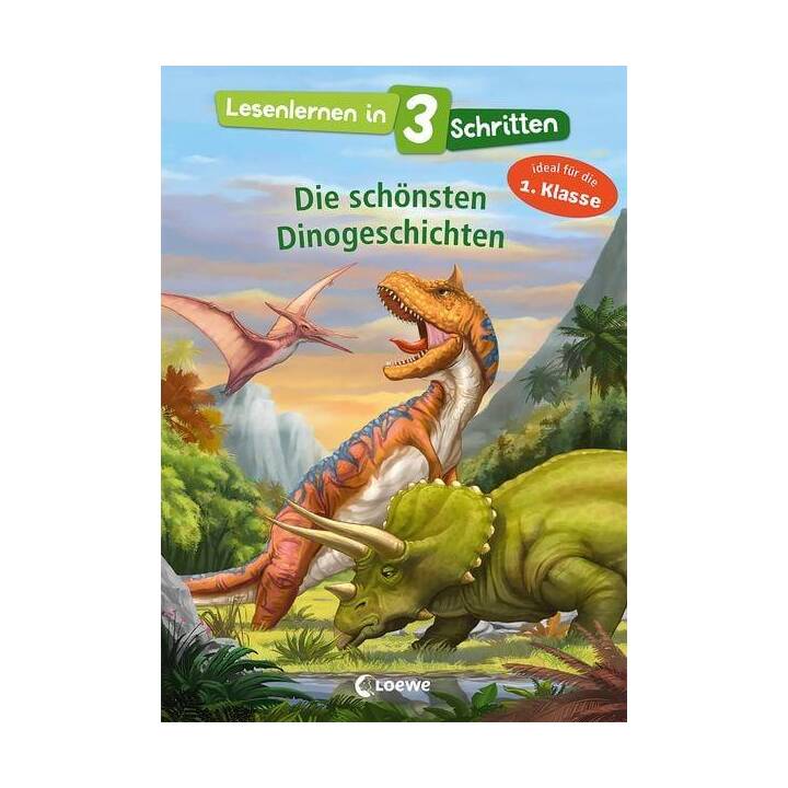 Lesenlernen in 3 Schritten - Die schönsten Dinogeschichten