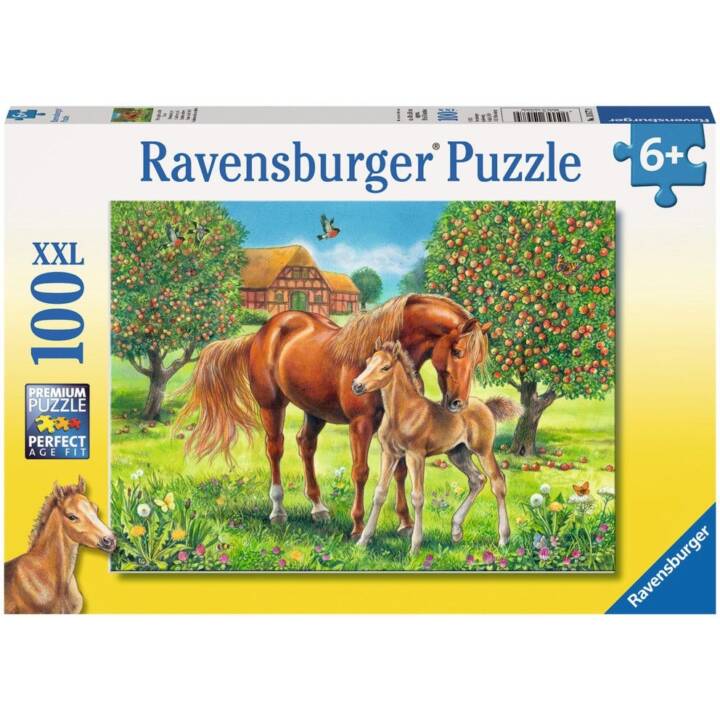RAVENSBURGER Pferde Tiere Puzzle (100 x)