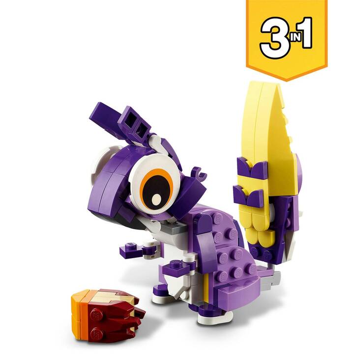 LEGO Creator 3-in-1 Creature della foresta fantasy (31125)
