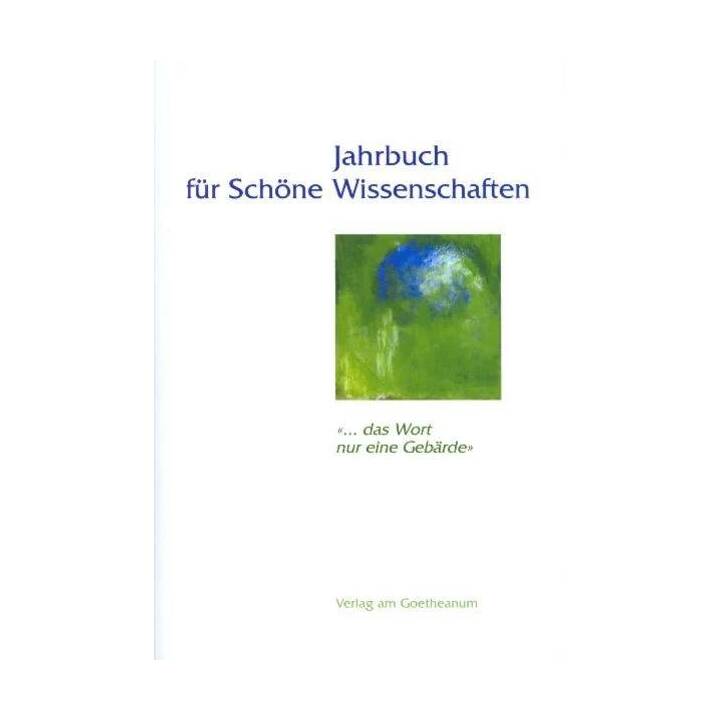 Jahrbuch für Schöne Wissenschaften Bd. 2