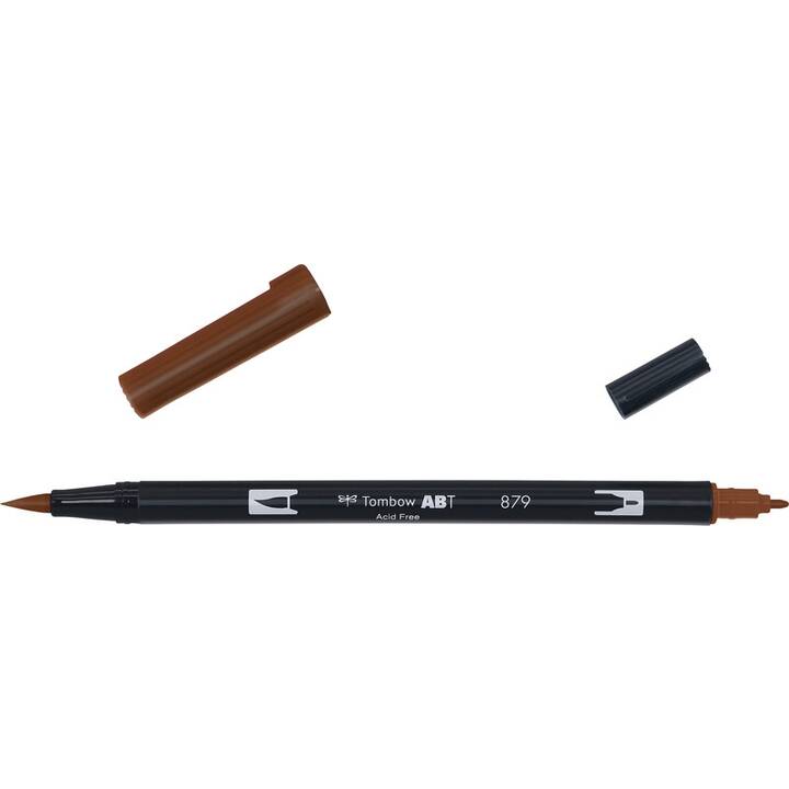 TOMBOW Dual Brush ABT 879 Crayon feutre (Brun, 1 pièce)