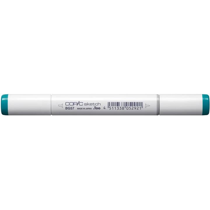 COPIC Marcatori di grafico Sketch BG57 - Jasper (Blu, 1 pezzo)