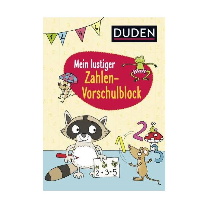 Duden: Mein lustiger Zahlen-Vorschulblock