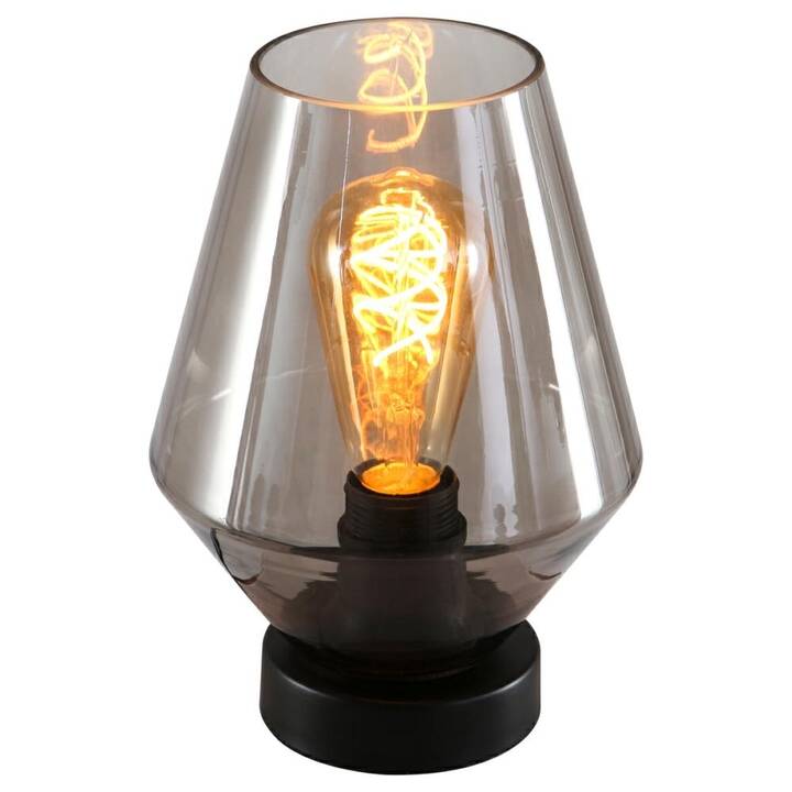 STEINHAUER Lampe de table Ancilla 2557ZW (Gris, Noir, Transparent)