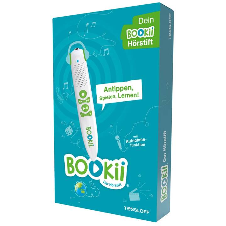 BOOKii® Der Hörstift. Mit vielen vorinstallierten Titeln und für alle weiteren Produkte der BOOKii-Welt!. Antippen, Spielen, Lernen!