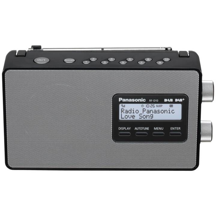 PANASONIC RF-D10EG Radios numériques (Noir)