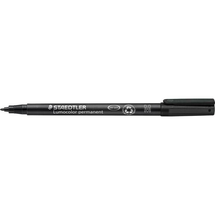 STAEDTLER Feutres pour rétroprojection Lumocolor 317 M (Noir, Vert, Bleu, Rouge, 4 pièce)