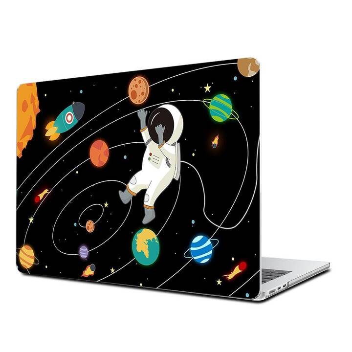 EG Coque rigide (MacBook Air 13" M2 2022, Astronaute, Multicolore)