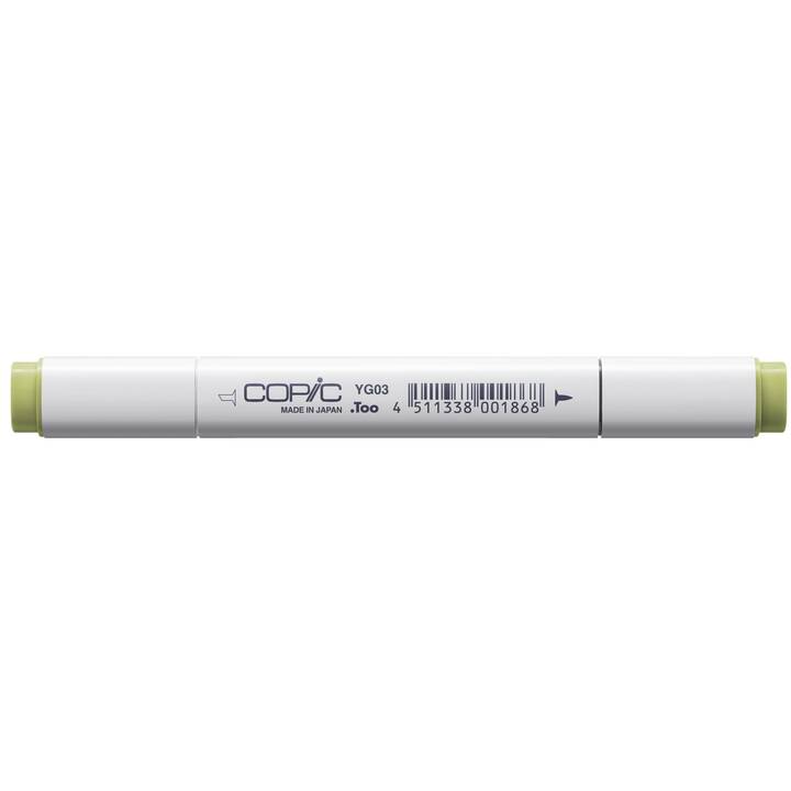 COPIC Grafikmarker Classic YG03 Yellow Green (Grün, 1 Stück)