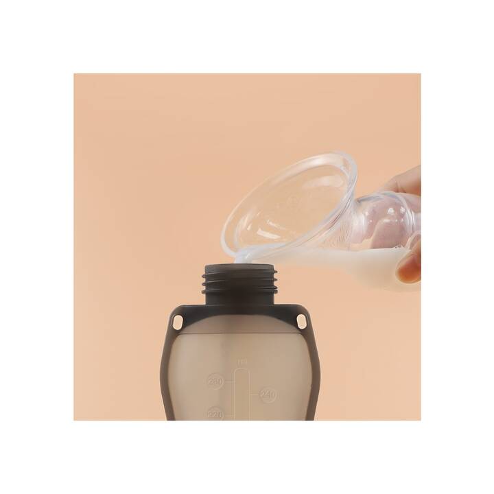 HAAKAA Muttermilchbehälter (260 ml, Silikon)