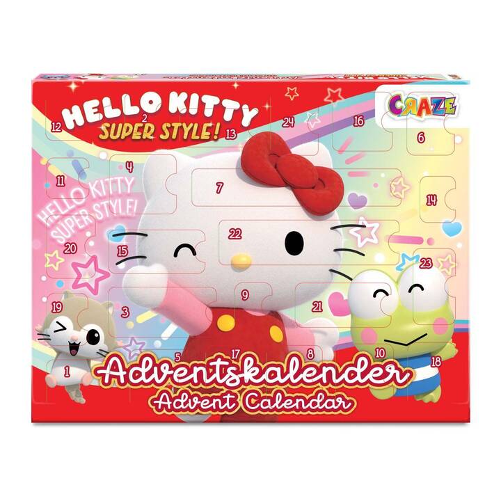 Calendario dell'avvento giocattolo CRAZE Hello Kitty