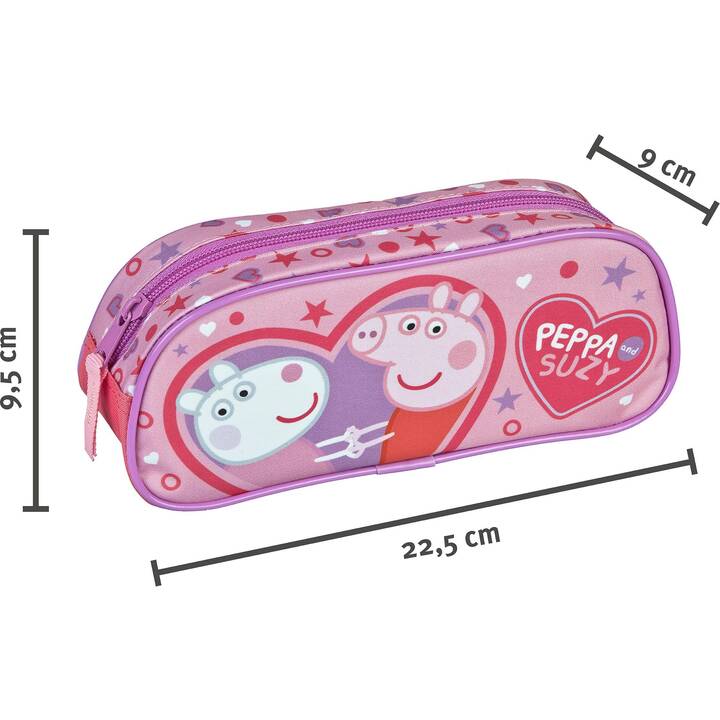 UNDERCOVER Trousse Peppa Pig (Mauve, Rouge, Rose)