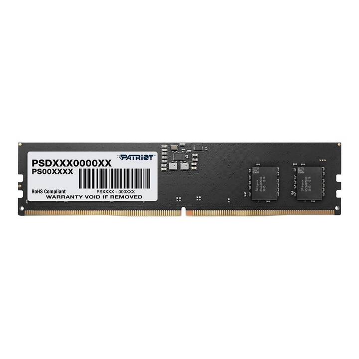 PATRIOT MEMORY Signature PSD532G56002 (1 x 32 Go, DDR5 5600 MHz, DIMM 288-Pin)