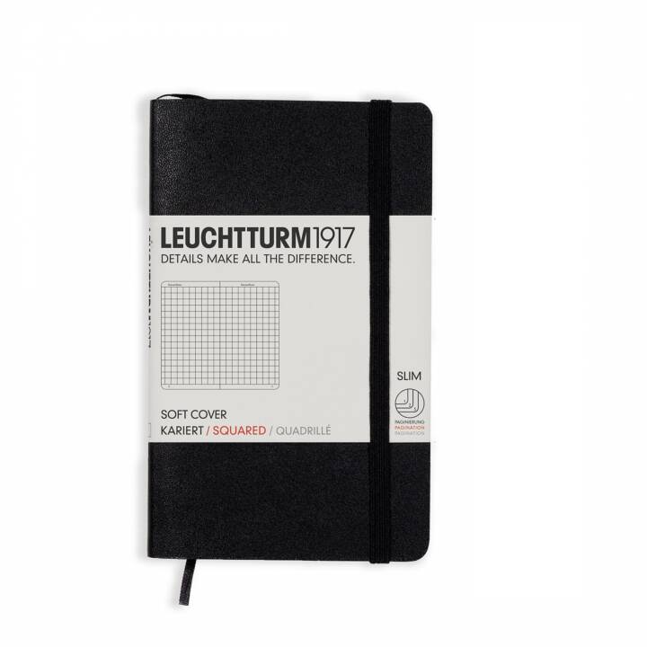 LEUCHTTURM1917 Carnets Pocket (A6, Quadrillé)