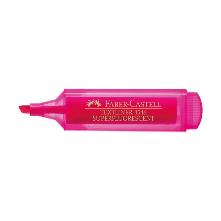 FABER-CASTELL Textmarker (Pink, 1 Stück)