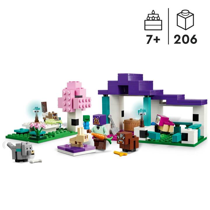 LEGO Minecraft Le sanctuaire animalier (21253)