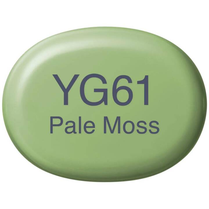 COPIC Marcatori di grafico Sketch YG61 Pale Moss (Verde, 1 pezzo)