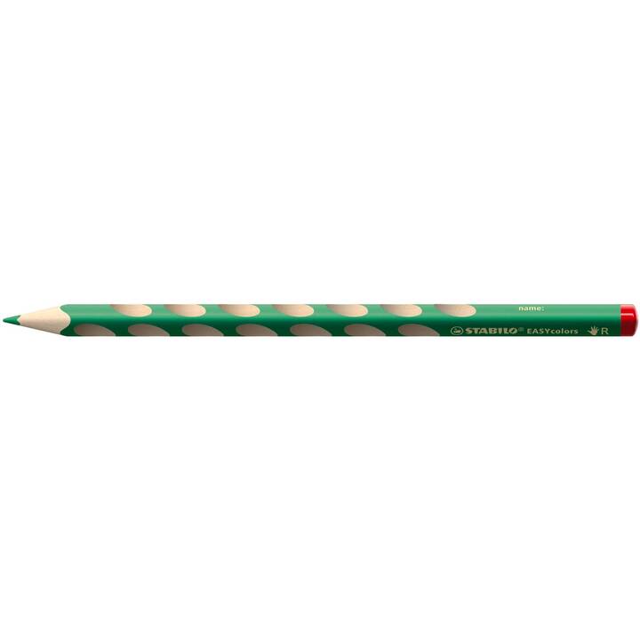 STABILO Crayons de couleur EASYcolors  (Vert clair, 1 pièce)