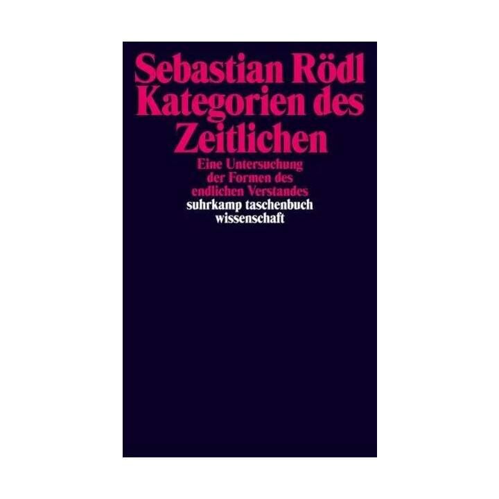 Kategorien des Zeitlichen