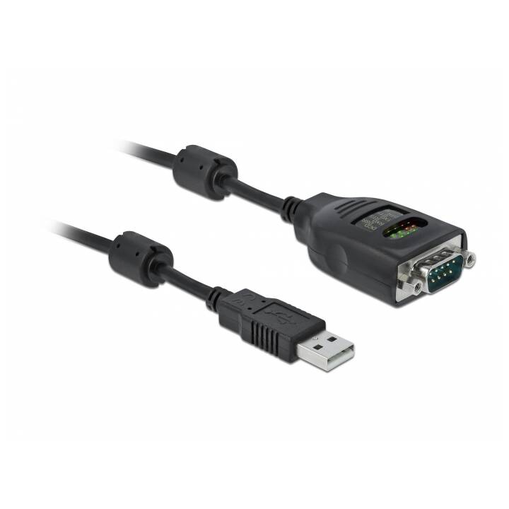 DELOCK DB9 Adattatore (USB di tipo A, D-Sub (9-polig), 2 m)