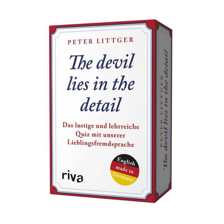 RIVA VERLAG The devil lies in the detail (DE, EN)