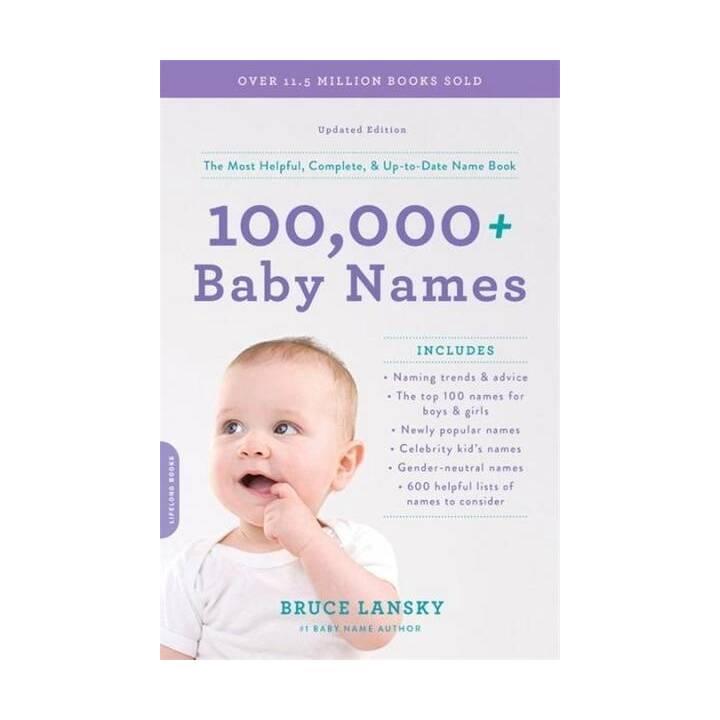 100,000 + Baby Names (Revised)