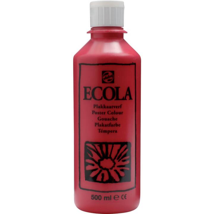 TALENS Peinture pour affiches Ecola (500 ml, Rouge)