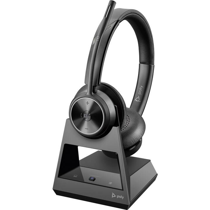 HP Casque micro de bureau Savi 7320 Stereo (On-Ear, Câble, Noir)