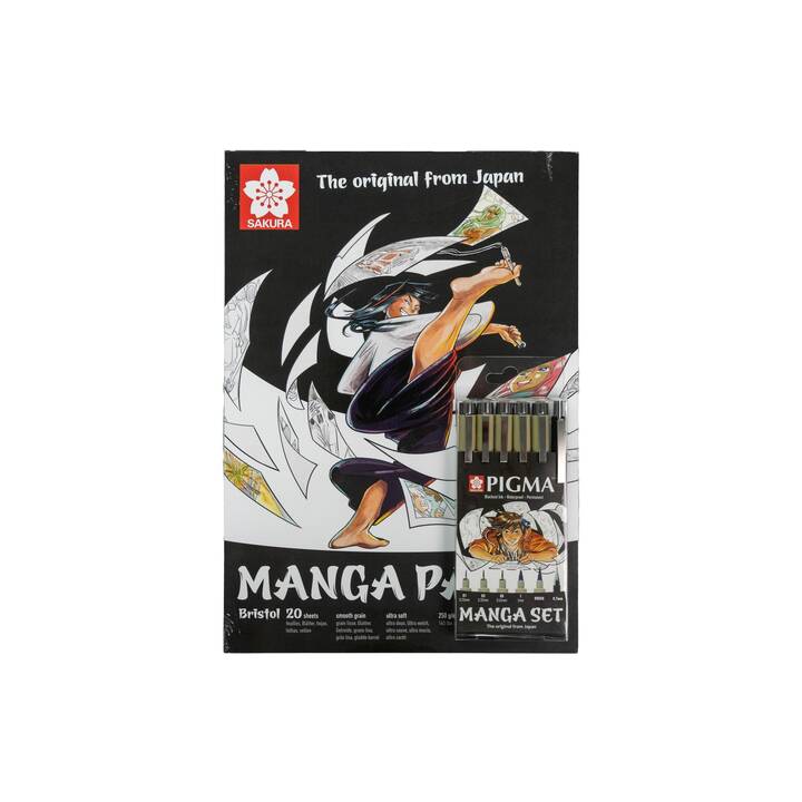 SAKURA Papier pour peinture Manga (A4)