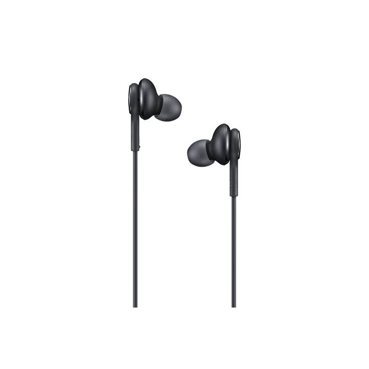 Ecouteurs Samsung EO-IC500 - Écouteurs avec micro - intra-auriculaire -  filaire - Suppresseur de bruit actif - USB-C - noir