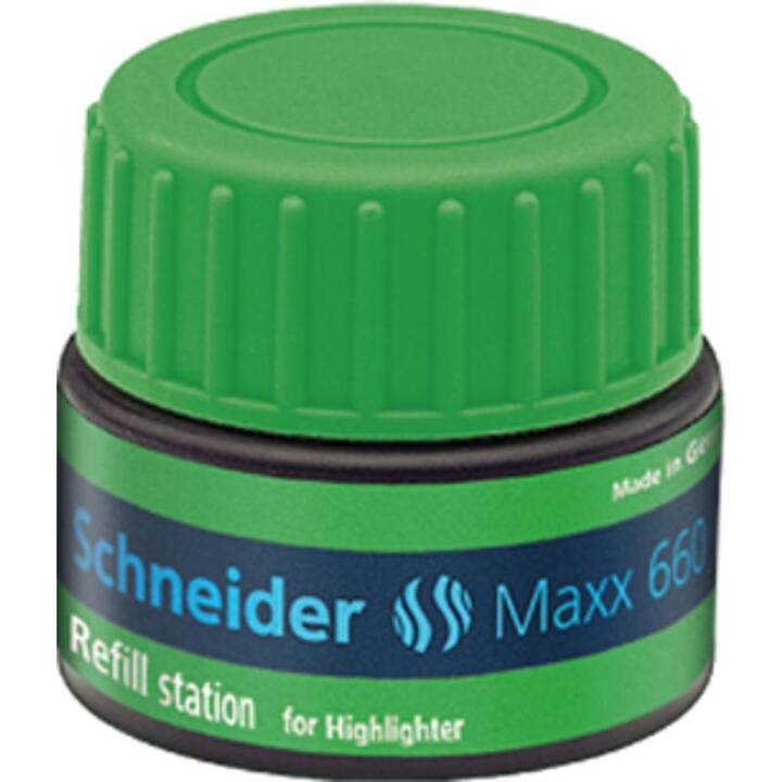 SCHNEIDER Encre Maxx 660 (Vert, 30 ml)