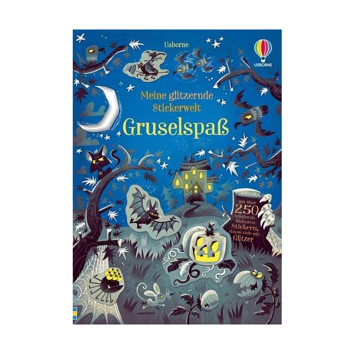 USBORNE PUBLISHING Stickerbuch (Halloween, 250 Sticker)