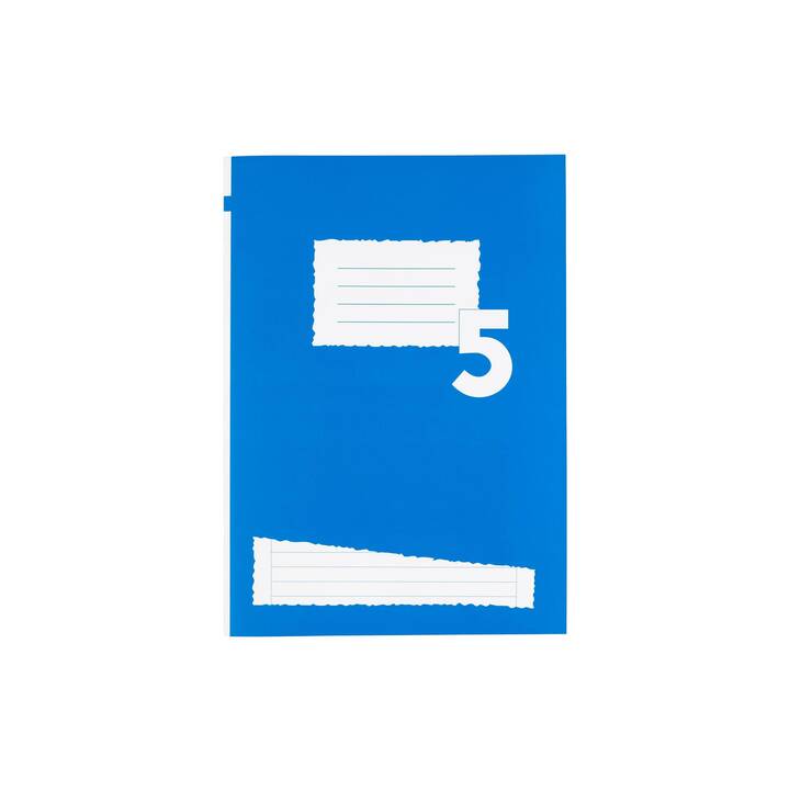 OFFICE FOCUS Cahier (A4, Ligné, Bleu)