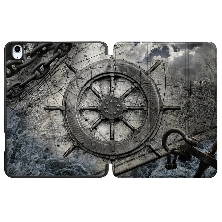 EG coque pour iPad Air 10.9" (2022) 5e génération - noir - pirate