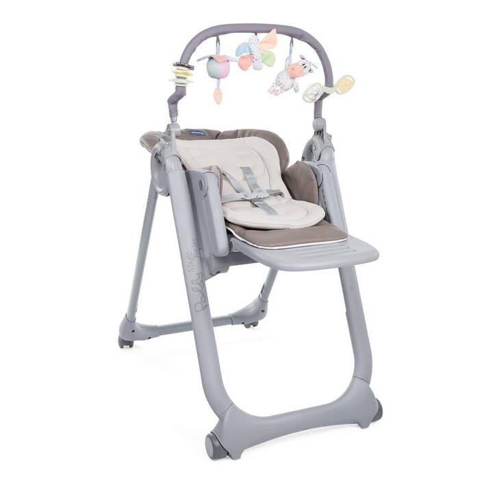 CHICCO Chaise haute Polly Magic Relax (Brun)