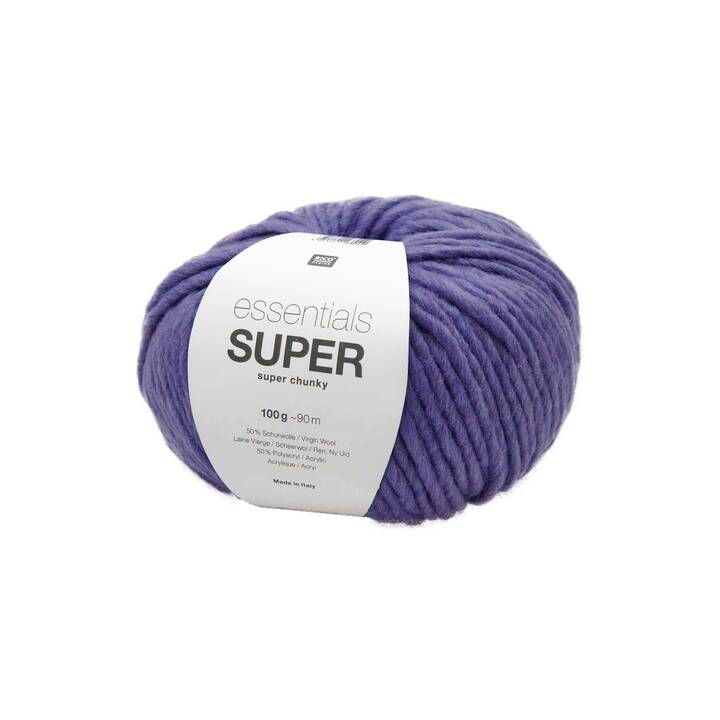 RICO DESIGN Wolle (100 g, Violett)