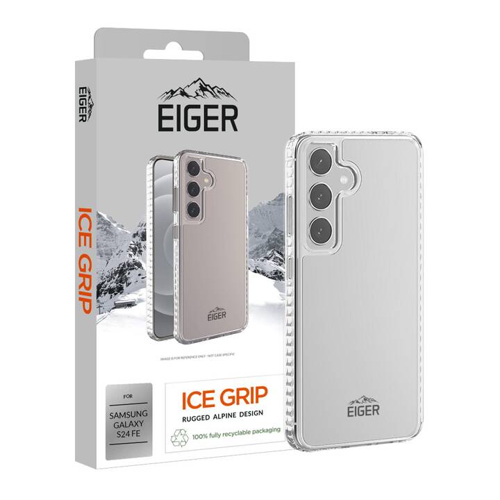 EIGER Backcover Ice Grip (Galaxy S24 FE, Transparente)