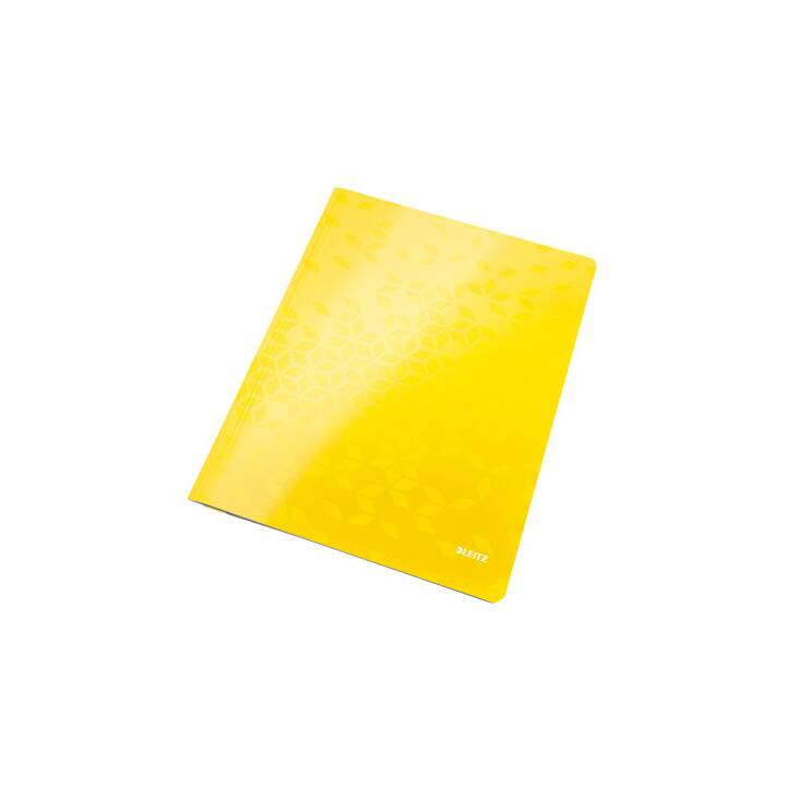 LEITZ Schnellhefter Wow (Gelb, A4, 1 Stück)