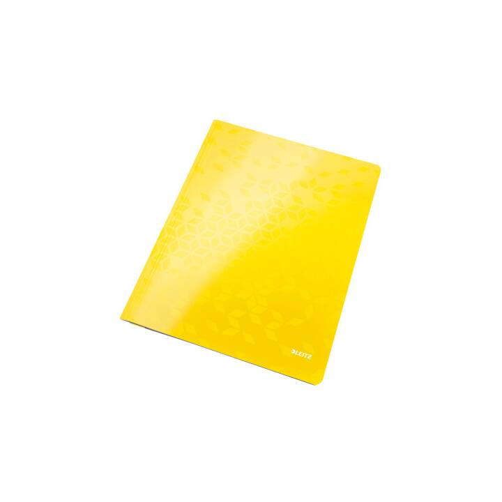 LEITZ Cartellina ad aghi Wow (Giallo, A4, 1 pezzo)