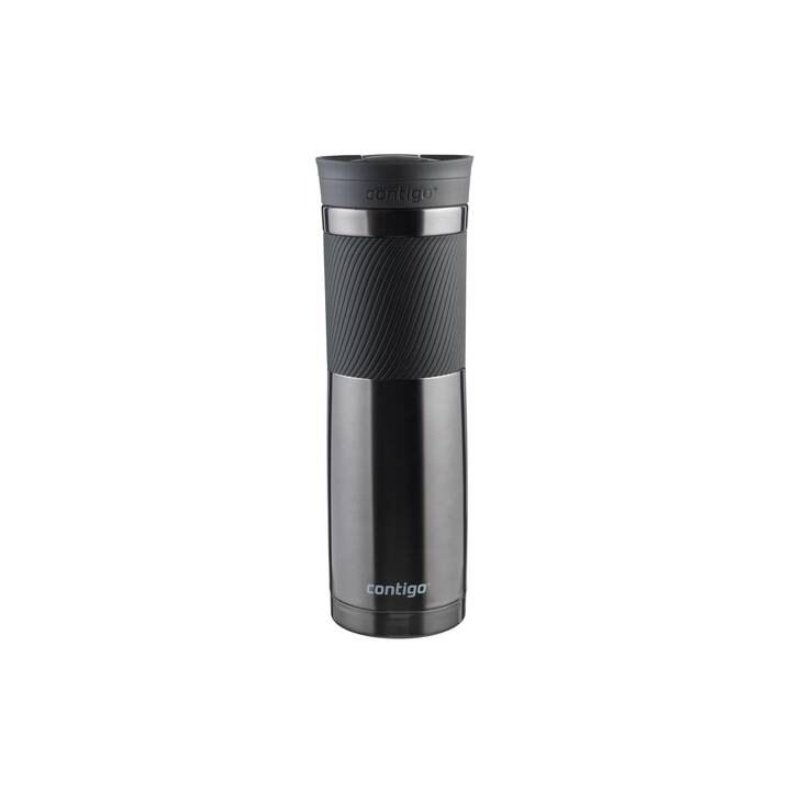 CONTIGO Bicchiere thermos (0.72 l, Grigio argento, Argento, Nero)