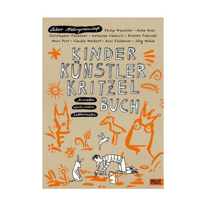 BELTZ Kinder Künstler Kritzelbuch Libretto di attività
