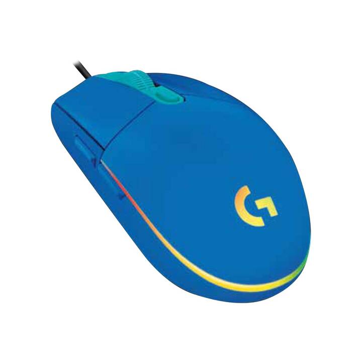 LOGITECH G102 Lightsync Mouse (Cavo, Gaming)