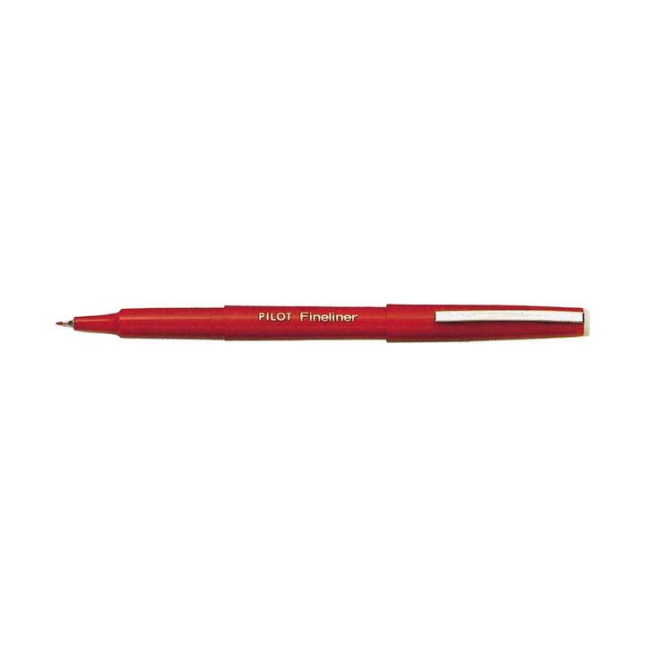 PILOT PEN Penna a fibra (Rosso, 1 pezzo)