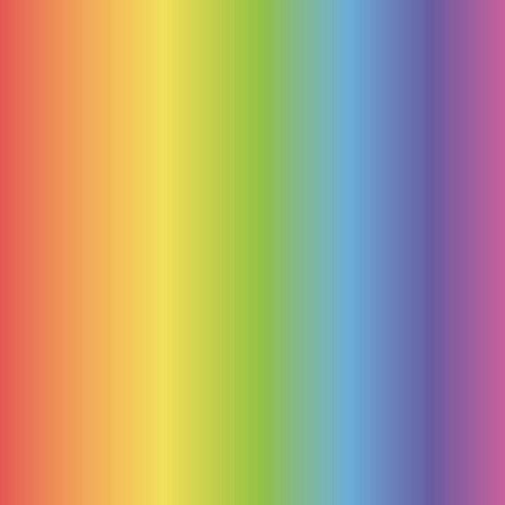 CRICUT Film de bricolage Rainbow (30.5 cm x 30.5 cm, Multicolore)