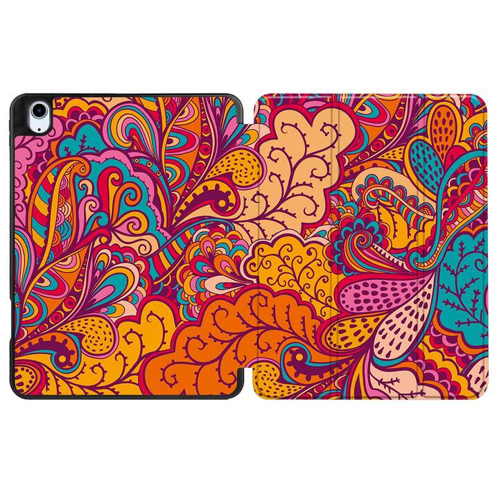 EG coque pour iPad Air 10.9" (2022) 5e génération - marron - mandala