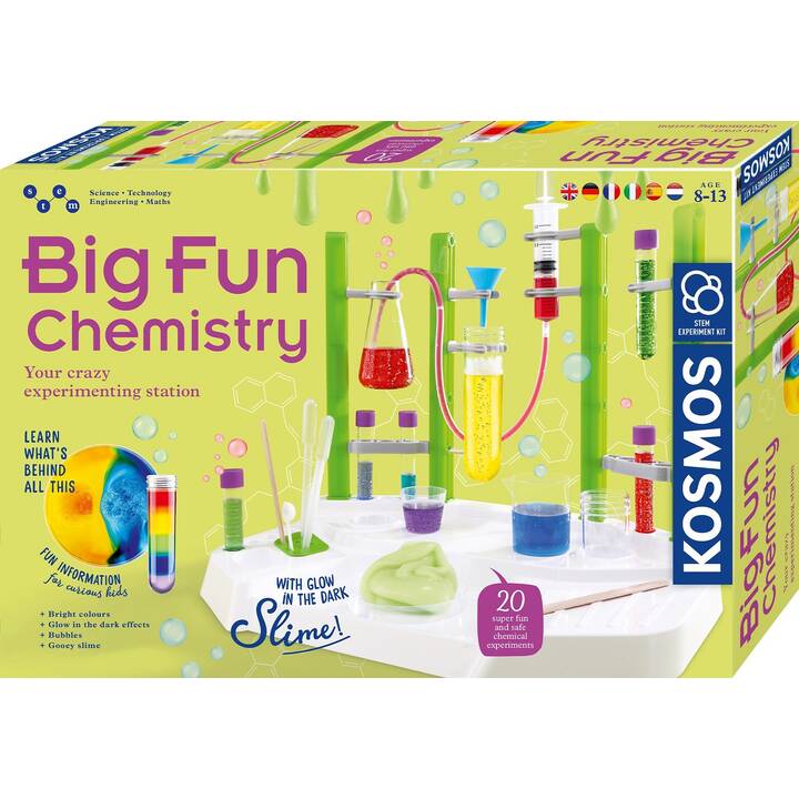 KOSMOS Big Fun Chemistry Coffret d'expérimentation (Chimie)
