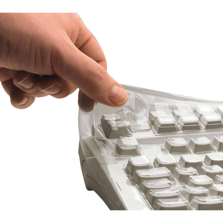 Housse de protection clavier Hama transparent sur