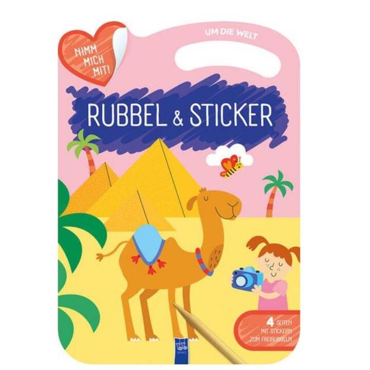 Rubbel & Sticker - Um die Welt